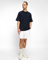 Shop Pack of 2 Men's Blue & White Oversized T-shirt