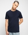 Shop Pack of 2 Men's Blue & White T-shirt-Design