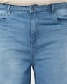 Shop Men's Blue Wide Leg Plus Size Jeans