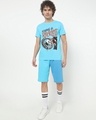 Shop Men's Blue Young & Reckless T-shirt-Design