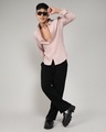 Shop Men's Blush Pink Stiped Relaxed Fit Shirt-Full