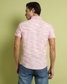 Shop Men's Blush Pink Horizontal Striped Shirt-Full