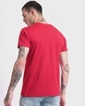 Shop Men's Bold Red Escape Typography T-shirt-Design