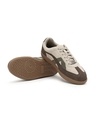 Shop Men's Brown Rippers Sienna Color Block Low-Top Sneakers-Design