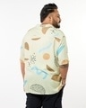 Shop Men's Brown All Over Printed Plus Size Shirt-Design