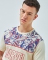 Shop Men's Brown All Over Printed T-shirt