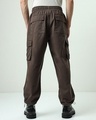 Shop Men's Brown Baggy Oversized Cargo Pants-Design