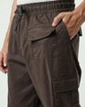 Shop Men's Brown Baggy Oversized Cargo Pants