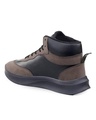 Shop Men's Brown & Black Color Block Sneakers-Design