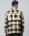 Shop Men's Brown & Black Reb Checked Oversized Shirt-Design