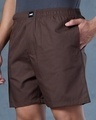 Shop Men's Brown Boxers-Front