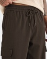 Shop Men's Brown Oversized Cargo Carpenter Pants