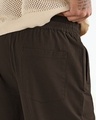 Shop Men's Brown Oversized Cargo Carpenter Pants