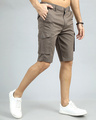 Shop Men's Brown Cargo Shorts-Design