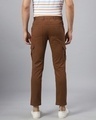 Shop Men's Brown Cargo Trousers-Full