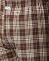 Shop Men's Brown Checked Boxers