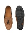 Shop Men's Brown Printed Loafers-Design