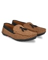 Shop Men's Brown Printed Loafers