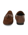 Shop Men's Brown Color Block Loafers-Full