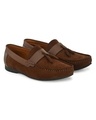 Shop Men's Brown Color Block Loafers