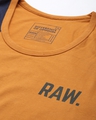 Shop Men's Brown Colourblock Sleeveless T-shirt-Full