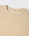 Shop Men's Brown Fight The Joker Graphic Printed Oversized T-shirt