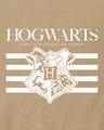 Shop Men's Brown Hogwarts Crest Graphic Printed Boxy Fit Vest-Full