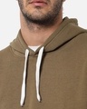 Shop Men's Brown Hooded Sweatshirt