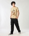 Shop Men's Brown Hungry Devil Graphic Printed T-shirt-Full