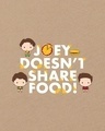 Shop Men's Brown Joey Doesn't Share Food Graphic Printed T-shirt