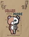 Shop Men's Brown Killer Mode Graphic Printed Oversized Vest