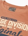 Shop Men's Brown Original Typography Oversized T-shirt