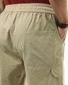 Shop Men's Brown Oversized Cargo Shorts