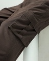Shop Men's Brown Oversized Cargo Pants