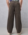 Shop Men's Brown Oversized Casual Pants-Design