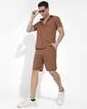 Shop Men's Brown Oversized Co-ordinates-Full