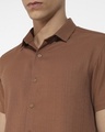 Shop Men's Brown Oversized Co-ordinates