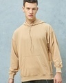 Shop Men's Brown Oversized Hoodies-Front