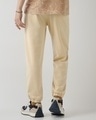 Shop Men's Brown Oversized Joggers-Full