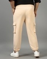 Shop Men's Brown Oversized Plus Size Cargo Joggers-Design