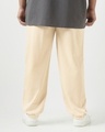 Shop Men's Beige Oversized Plus Size Joggers-Design