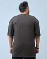 Shop Men's Brown Oversized Plus Size T-shirt-Design