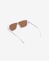 Shop Men's Brown Oversized Polarised Lens Sunglasses-Design