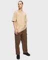 Shop Men's Brown Oversized T-shirt
