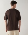 Shop Men's Brown Oversized T-shirt