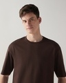 Shop Men's Brown Oversized T-shirt