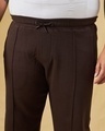 Shop Men's Brown Plus Size Track Pants