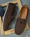 Shop Men's Brown Premium Casual Shoes-Front