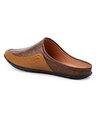 Shop Men's Brown Printed Mules-Design