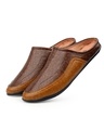 Shop Men's Brown Printed Mules